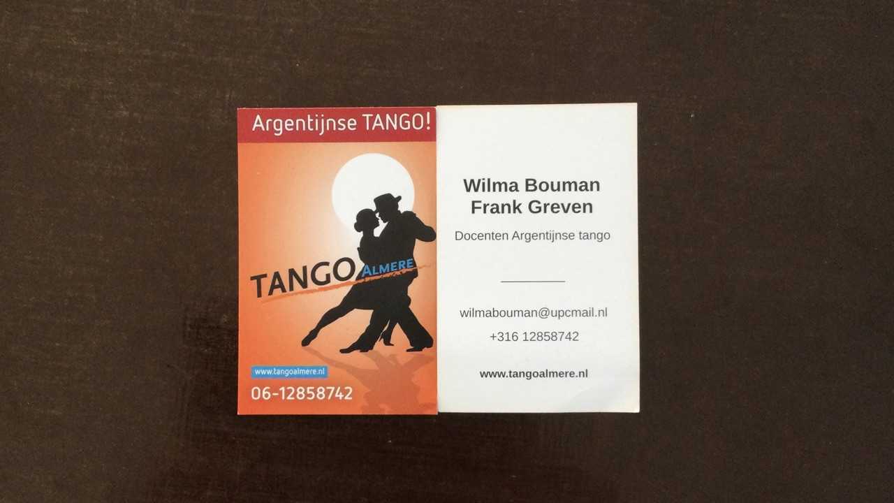 Workshop Argentijnse Tango